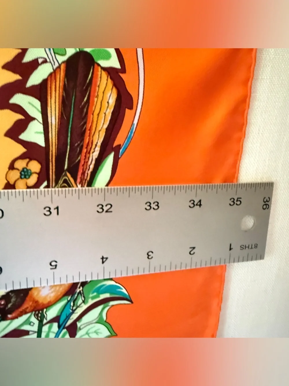 Hermès Jungle Love Silk Scarf - Picture 16 of 16